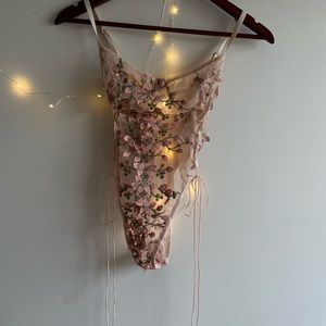 Floral Lingerie Top